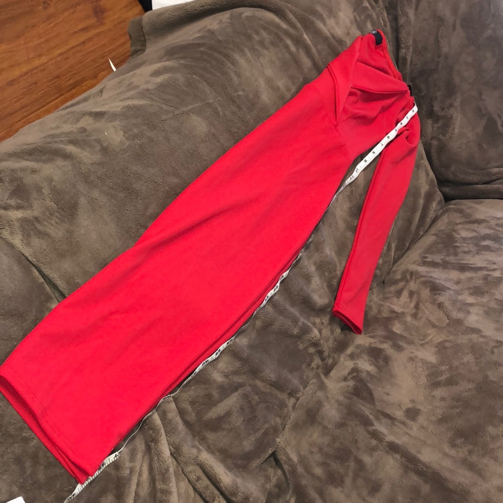 Red dress
